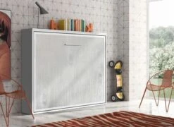 Lit Escamotable Horizontal 80x190 Cm Valeria - Pieds Synchronisés -Pas Cher Lit Magasin lit escamotable horizontal 80x190 cm valeria pieds synchronises 3666722676144 1408062