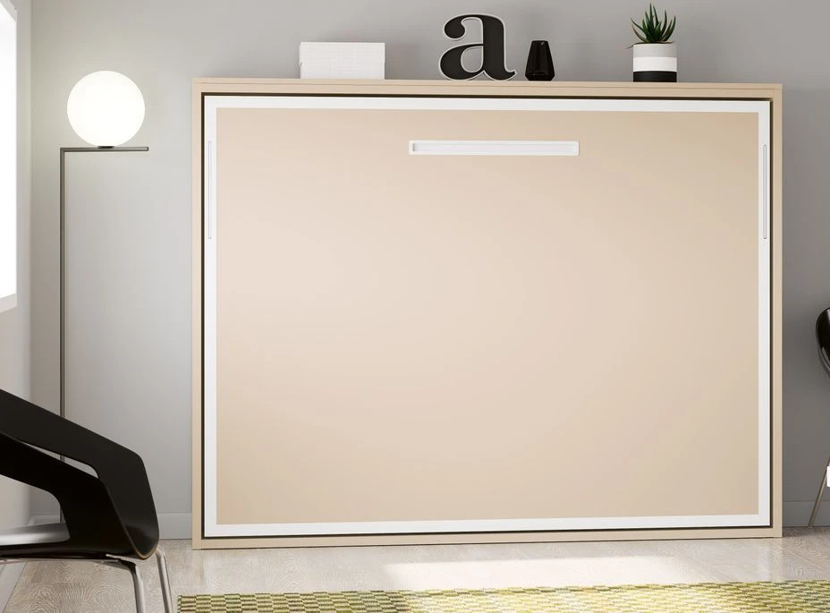 Lit Escamotable Horizontal 90x180 Cm Paula Cadre Métallique - Haut De Gamme 6 Lit Escamotable Horizontal 90x180 Cm Paula Cadre Métallique - Haut De Gamme – Image 5