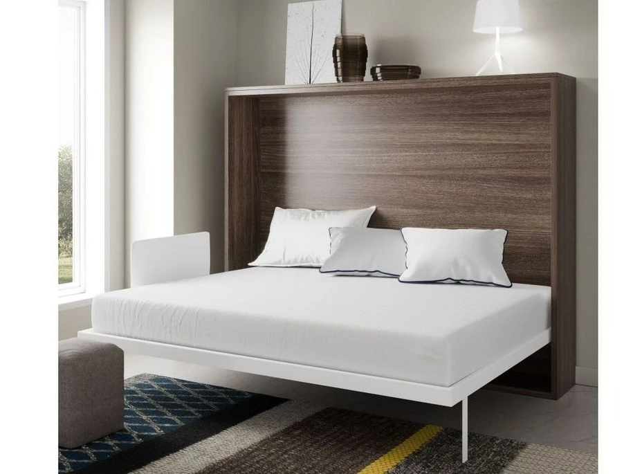 Lit Escamotable Horizontal 90x180 Cm Paula Cadre Métallique - Haut De Gamme 4 Lit Escamotable Horizontal 90x180 Cm Paula Cadre Métallique - Haut De Gamme – Image 3