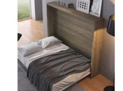 Lit Escamotable Horizontal 90x190 Cm Paula Cadre Métallique - Haut De Gamme -Pas Cher Lit Magasin lit escamotable horizontal 90x190 cm paula cadre metallique haut de gamme 3666722638470 1417984