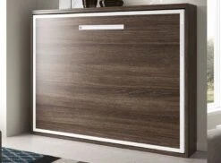 Lit Escamotable Horizontal 90x200 Cm Paula Cadre Métallique - Haut De Gamme -Pas Cher Lit Magasin lit escamotable horizontal 90x200 cm paula cadre metallique haut de gamme 3666722638241 1418019