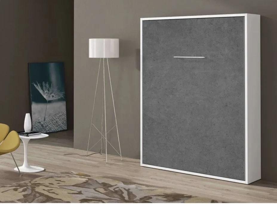 Lit Escamotable Vertical 90x190 Cm Avec étagères Intérieures Paola - Profondeur 45 Cm 13 Lit Escamotable Vertical 90x190 Cm Avec étagères Intérieures Paola - Profondeur 45 Cm – Image 11