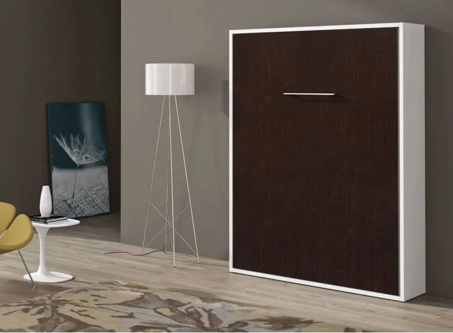 Lit Escamotable Vertical 90x190 Cm Avec étagères Intérieures Paola - Profondeur 45 Cm 14 Lit Escamotable Vertical 90x190 Cm Avec étagères Intérieures Paola - Profondeur 45 Cm – Image 12