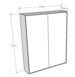 Lit Escamotable Vertical Bois Clair Kanto 160x190 Cm -Pas Cher Lit Magasin lit escamotable vertical bois clair kanto 160x190 cm 8050598039823 1317048