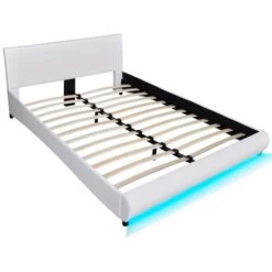 Lit Et Matelas à Mémoire De Forme Blanc Similicuir 140x200 Cm 5 19 Lit Et Matelas à Mémoire De Forme Blanc Similicuir 140x200 Cm 5 -Pas Cher Lit Magasin lit et matelas a memoire de forme blanc similicuir 140x200 cm 8718475950301 1449159