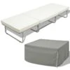 Lit Pliable Avec Matelas Blanc Acier 70x200 Cm -Pas Cher Lit Magasin lit pliable avec matelas blanc acier 70x200 cm 8718475525936 772647