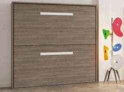 Produits populaires 1 Lit Superposé Escamotable 80x200 Cm Aurelia