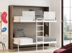 Produits populaires -Pas Cher Lit Magasin lit superpose escamotable 80x200 cm aurelia 3666722667852 1416104