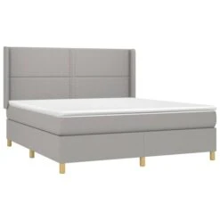 Sommier Tapissier Matelas Et LED Gris Clair 160x200 Cm Tissu 13 Sommier Tapissier Matelas Et LED Gris Clair 160x200 Cm Tissu -Pas Cher Lit Magasin sommier tapissier matelas et led gris clair 160x200 cm tissu 8720287354147 1499484