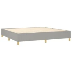 Sommier Tapissier Matelas Et LED Gris Clair 200x200 Cm Tissu 14 Sommier Tapissier Matelas Et LED Gris Clair 200x200 Cm Tissu -Pas Cher Lit Magasin sommier tapissier matelas et led gris clair 200x200 cm tissu 8720287357506 1508156