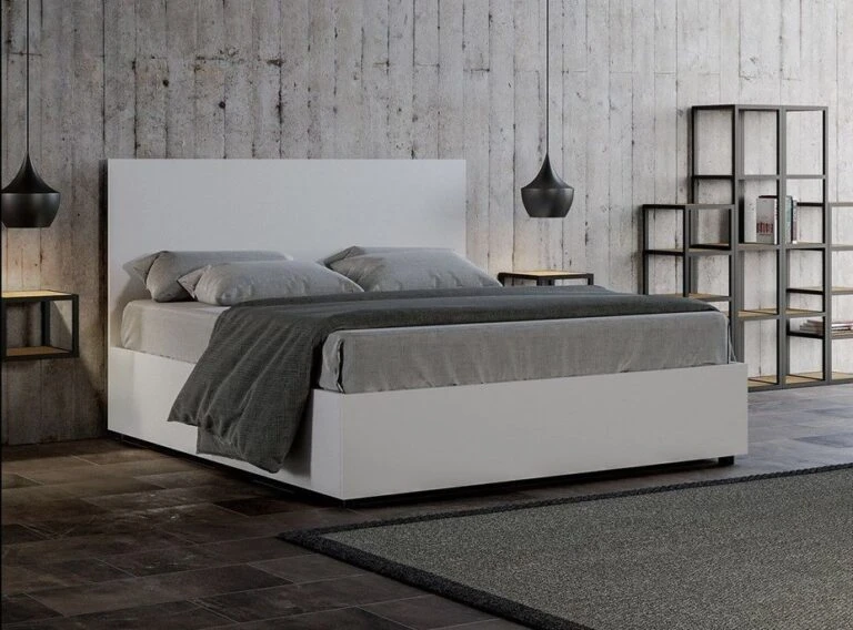 Pas Cher Lit Magasin -Pas Cher Lit Magasin lit 160x190 cm avec coffre bois blanc landa 653497 768x568 1